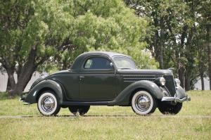 Ford DeLuxe 3-Window Coupe 1936 года